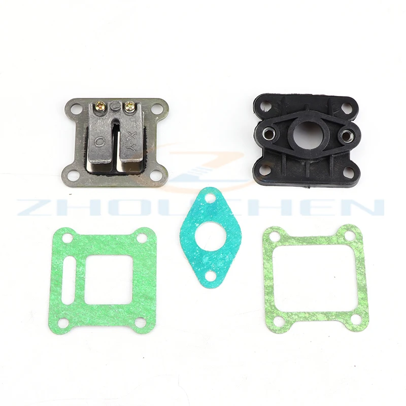 

Reed Valve + Inlet Intake Manifold + Gaskets For 47cc 49cc Mini Moto Dirt Pocket Bike ATV Quad Go Kart Scooter Minimoto