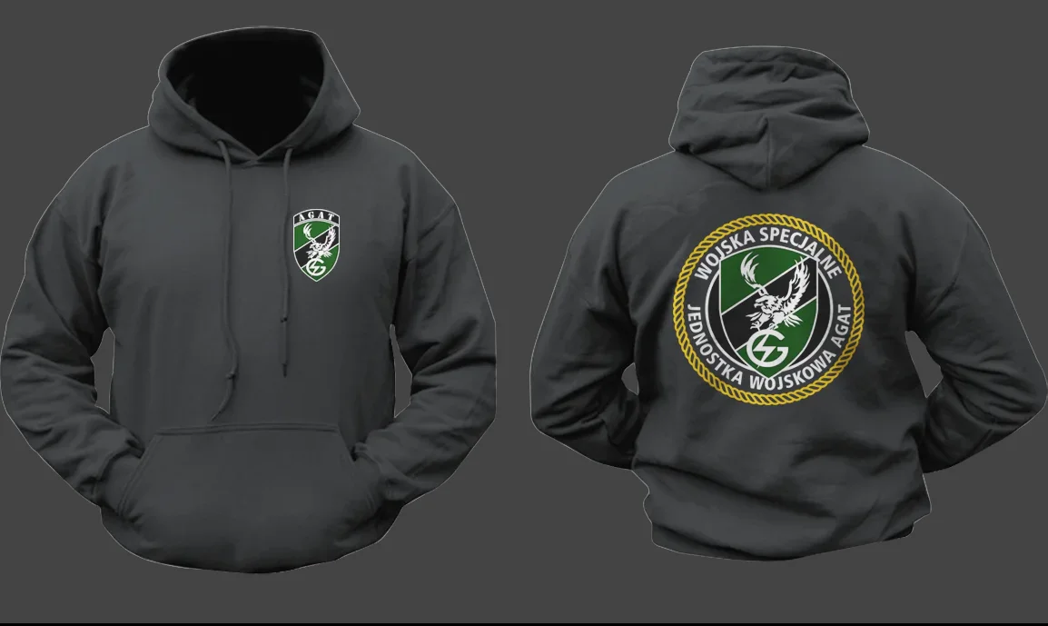 JW AGAT Polish Special Forces Military Hoodie Sweatshirt