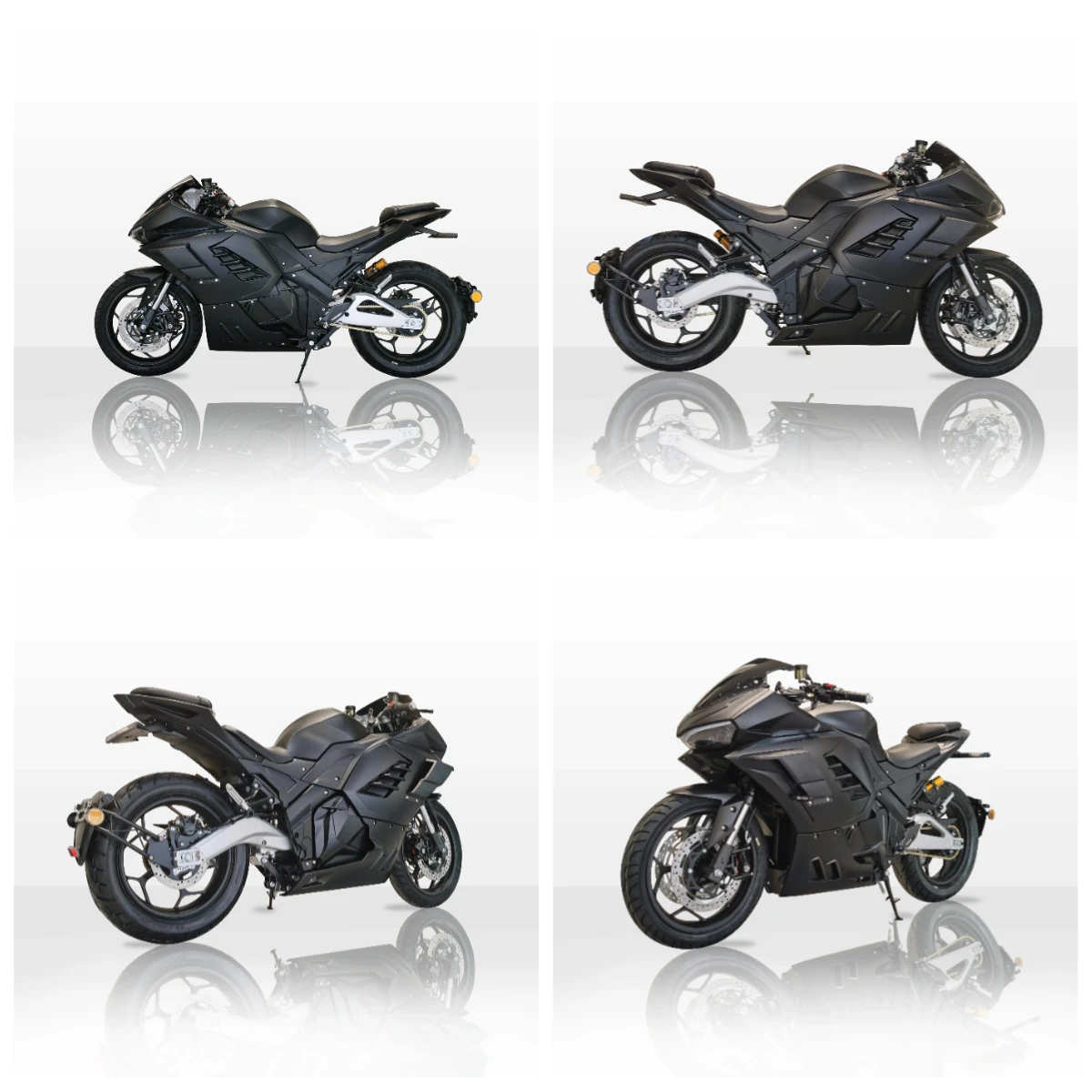 

STLF Luyuan Motorcycle Top Quality 4000w Power Chain Motor 72v60ah-120ah Lithium Battery Racing Electric Motorcycle