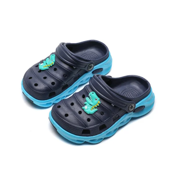 2023 NEW DIY BOY TODDLER KIDS SUMMER GARDEN CAVE SHOES MULES CLOGS SANDAL BEACH SLIPPERS EU24 25 26 27 28 29 30 31 32 33 34 35