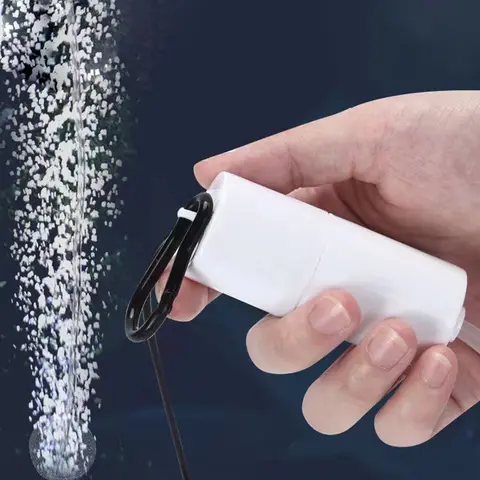 पोर्टेबल मिनी छोटा ऑक्सीजनेटर यूएसबी छोटा ऑक्सीजनेटर मछली टैंक साइलेंट एयर कंप्रेसर एरेटर पोर्टेबल मछली टैंक सहायक उपकरण 8 best sales यूएसबी पंप - №5