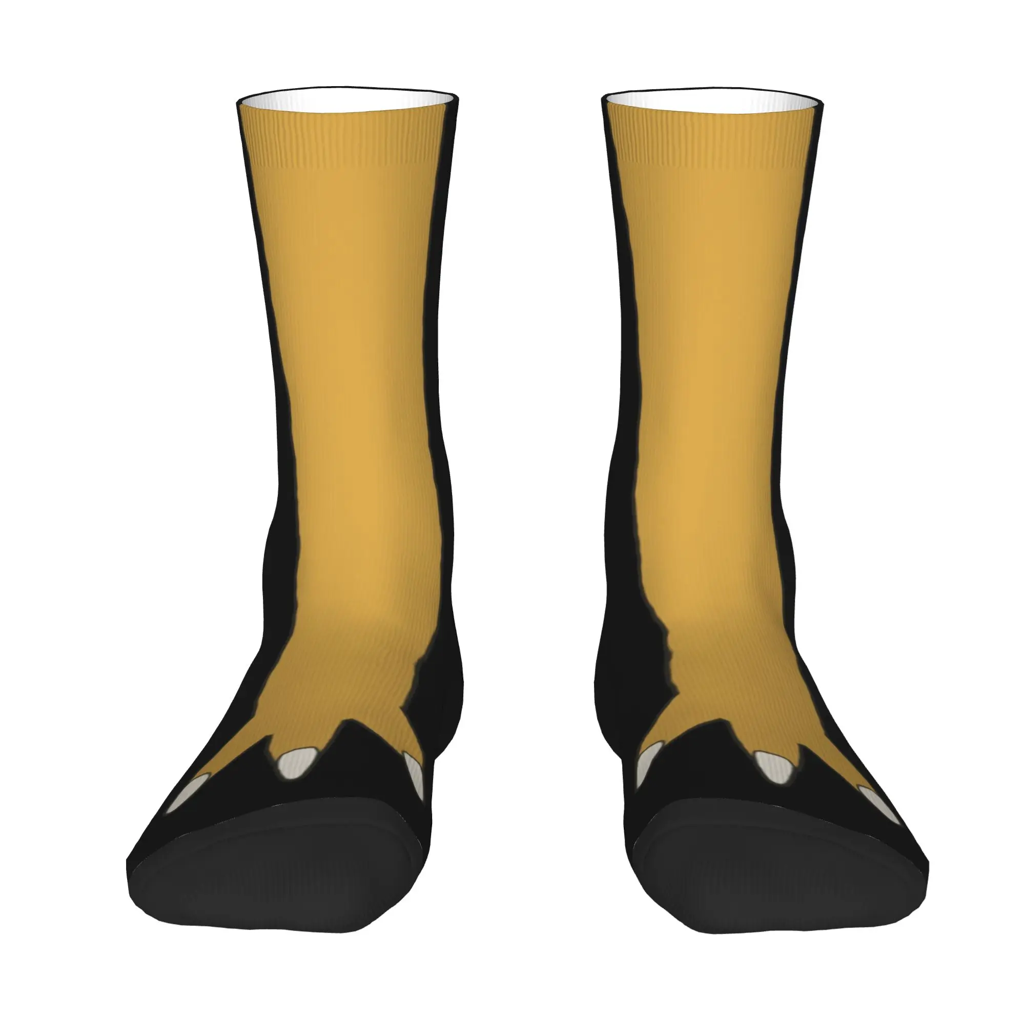 Custom Kawaii Chicken Feet Socks Women Men Warm 3D Printing Cartoon Animal Sports Basketball Socks