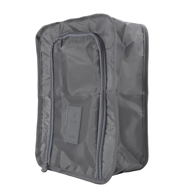 Portable Waterproof Shoes Organizer Storage Bag Pouch Pocket Packing Cubes Handle Nylon Zipper Bag for Travel Accessories