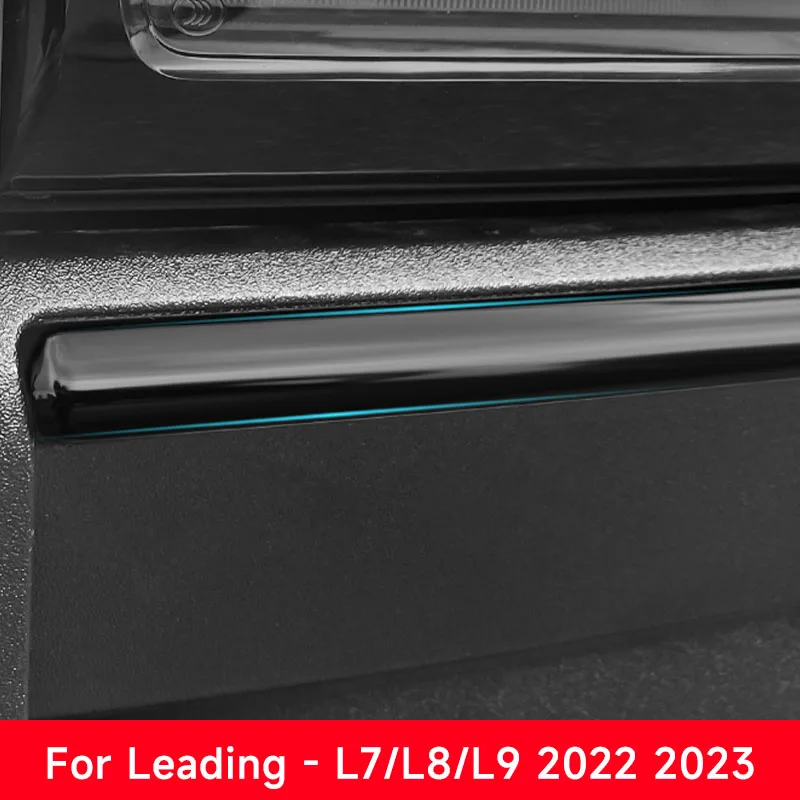 

for Leading Ideal One Li Auto L7 L8 L9 Stainless Steel Front Grilles Bumper Strips Protector Trims Car Accessories 2022 2023