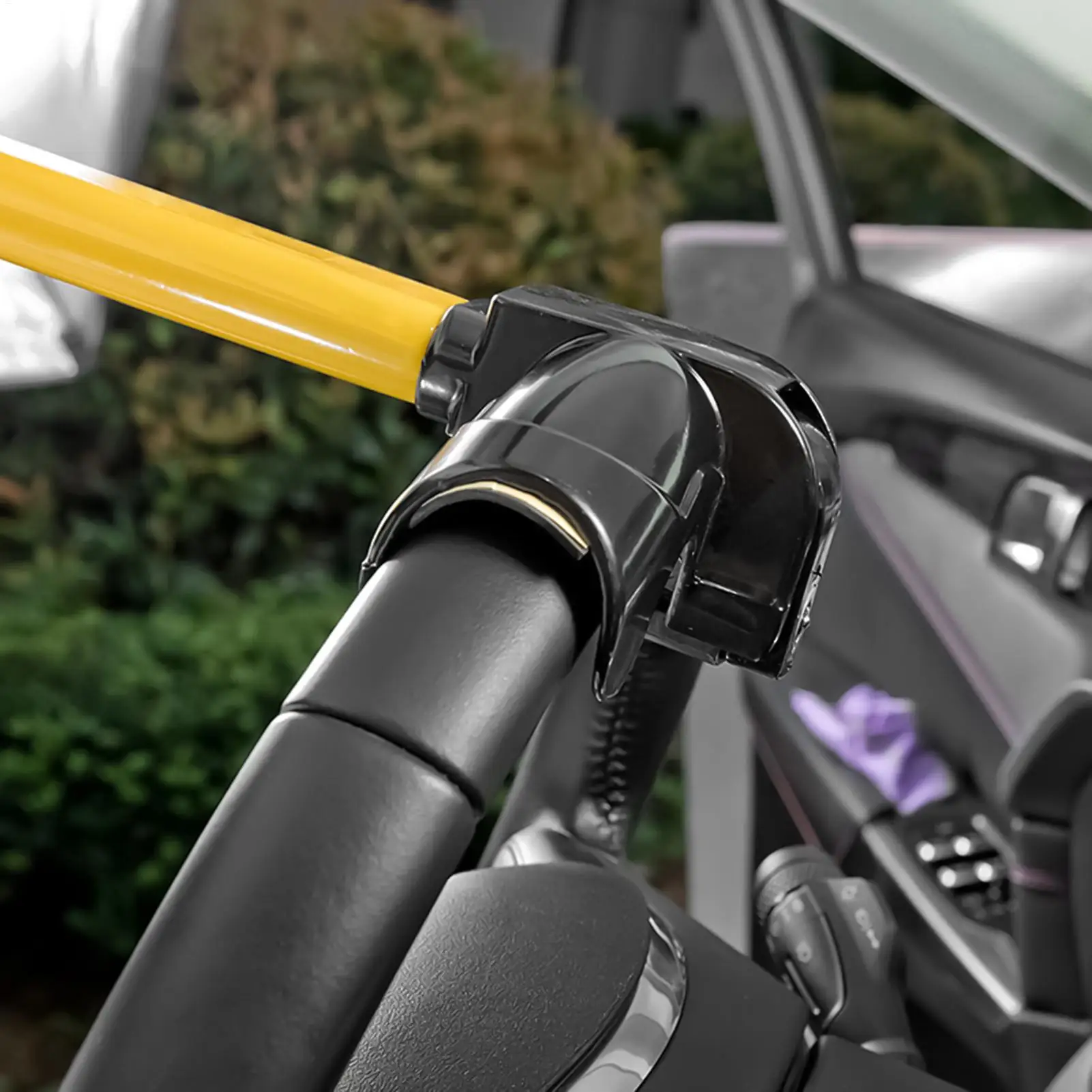Steering Wheel Lock Vehicle Protection Safety Security Locking Steering Wheel Lock Anti Theft Device For Trailer Auto Parking