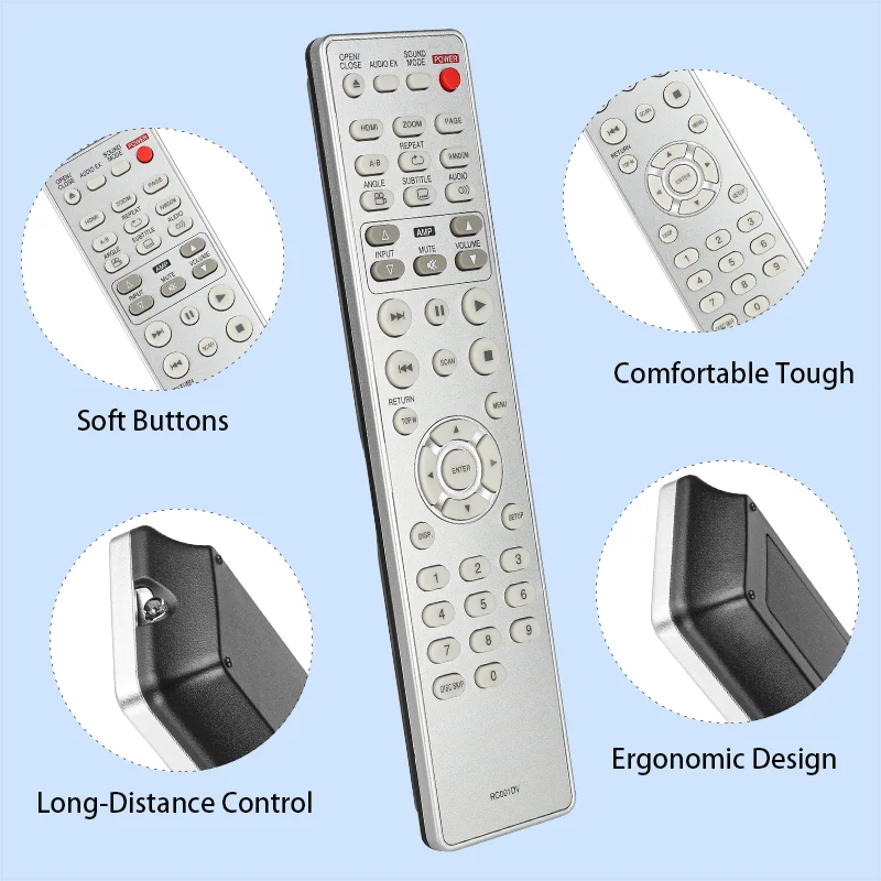 RC001DV For Marantz DVD Player Remote Control DV3002 DV4001 DV4001/N1B DV4001/N1S DV4001/U1B DV7001 VC6001 DV4003 DV7001