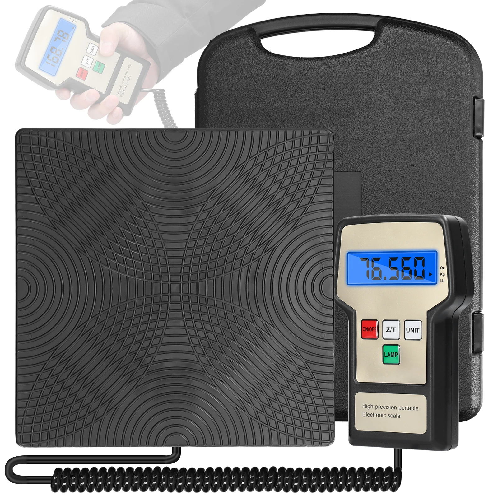 

Digital Refrigeration Scale High Precise Electronic Scale for Refrigerants Refilling Central Air-conditioning Fluoridation Tools