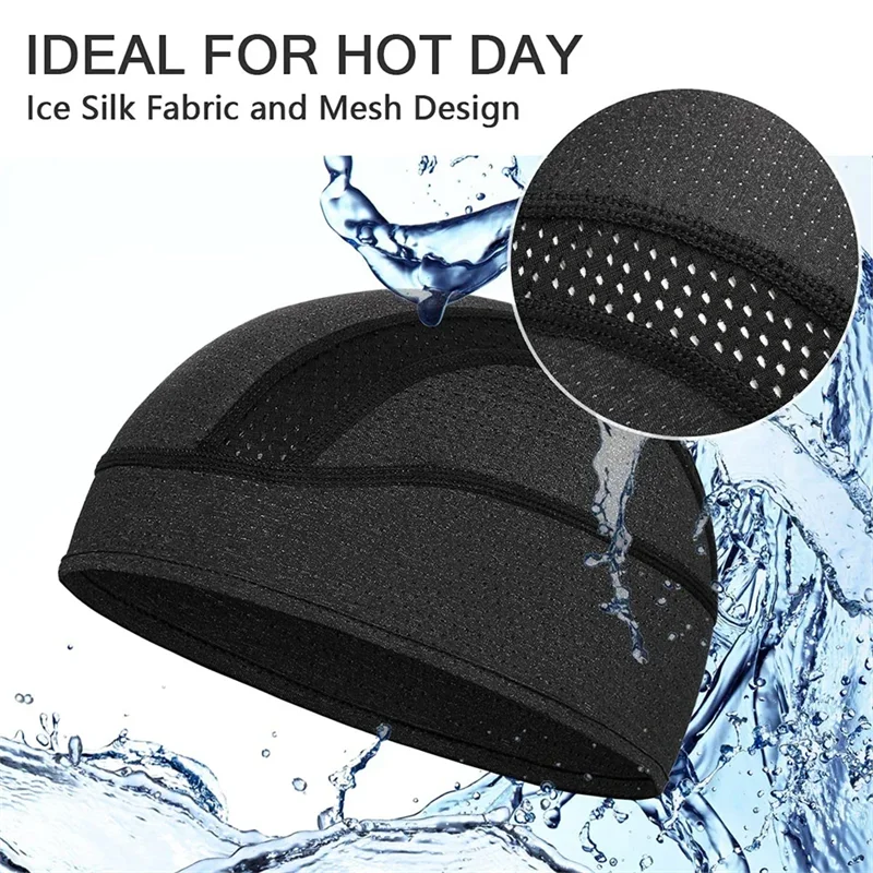 Topi Beanie Jaring Bernapas Ce - Skull Cap Helmet Liner ulasan dan harga