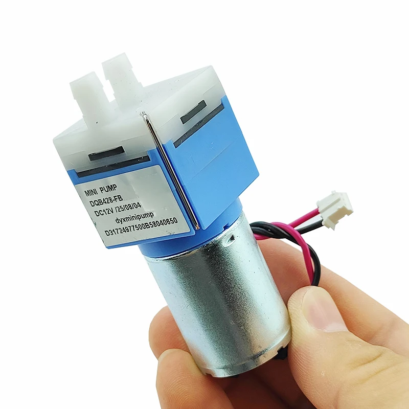 DQB428-FB Mini Vacuum Diaphragm Pump 28MM DC 6V-12V Small 370 Motor Negative Pressure Suction DIY Inflator Air Oxygen Pump