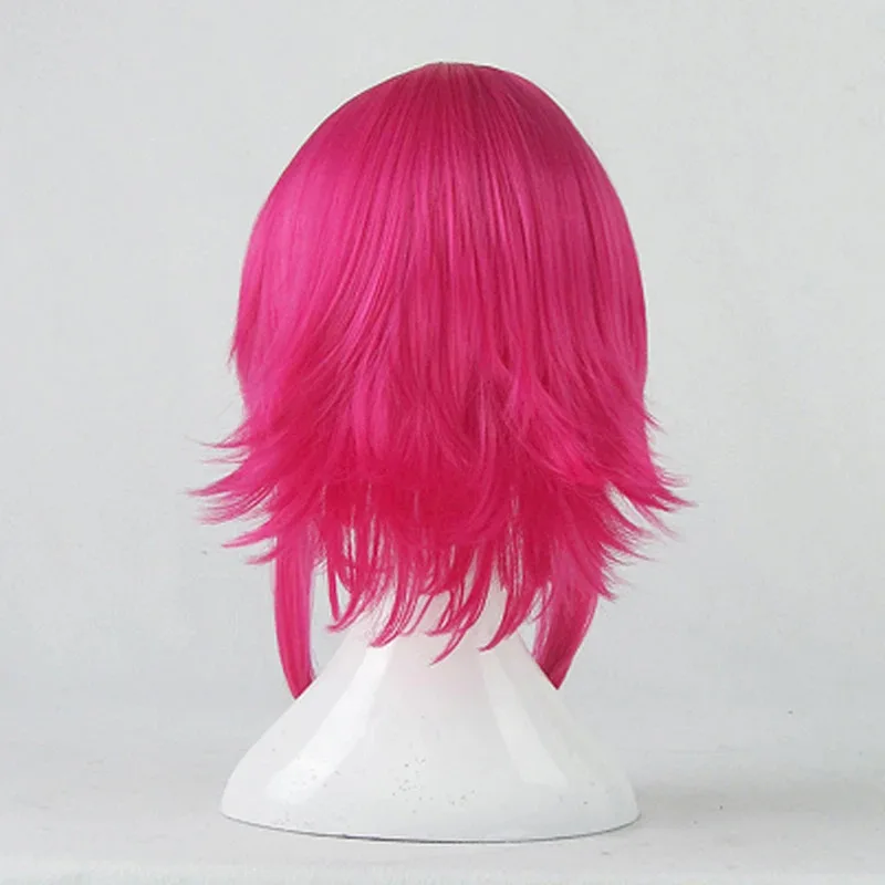 Nene 2025 Game LOL Annie Hastur Character 45cm Rose Red Heat Resistant Hair Cosplay Costume + Free Wig Cap view 4