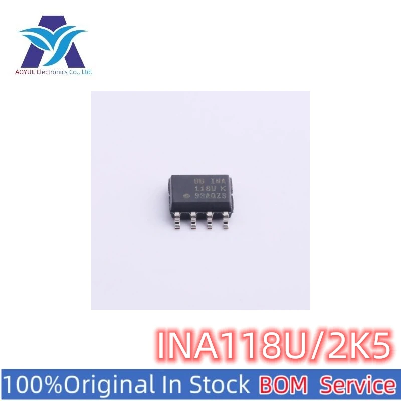 

New Original Stock IC Electronic Components INA118U/2K5 IC MCU One Stop BOM Service