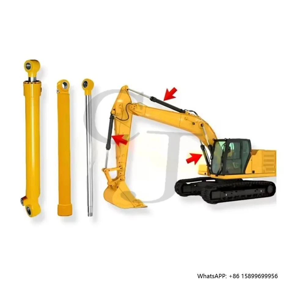 

PC60-2-3-5-6-7 Arm Boom Bucket Cylinder Assembly for 201-63-02020 201-63-66342 201-63-02030