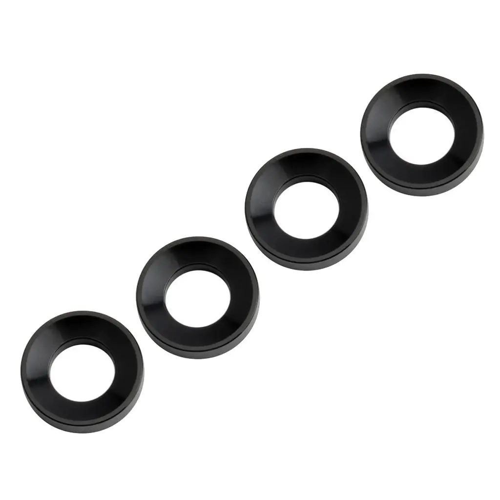 Bike Washer Gasket Universal Fit Lightweight Spacer Rings for Bicycle Fork and Handlebar Column