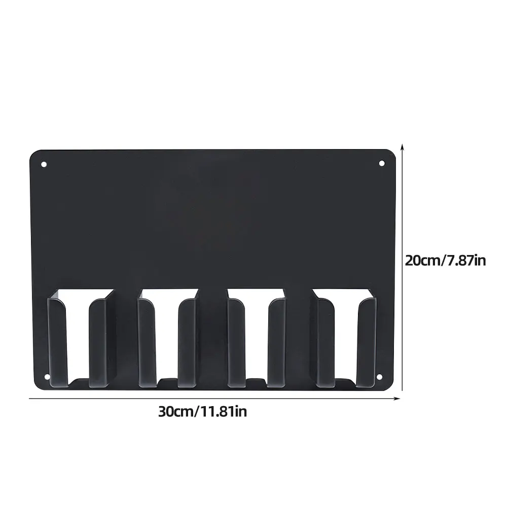 

1Pcs Practical Wall Mounted Hair Clipper Holder Sturdy Clipper Organizer Barber Tools Storage Rack