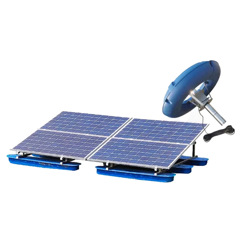 The solar fountain aerator with motor requires no external power supply and has zero electricity bills. It realizes automatic