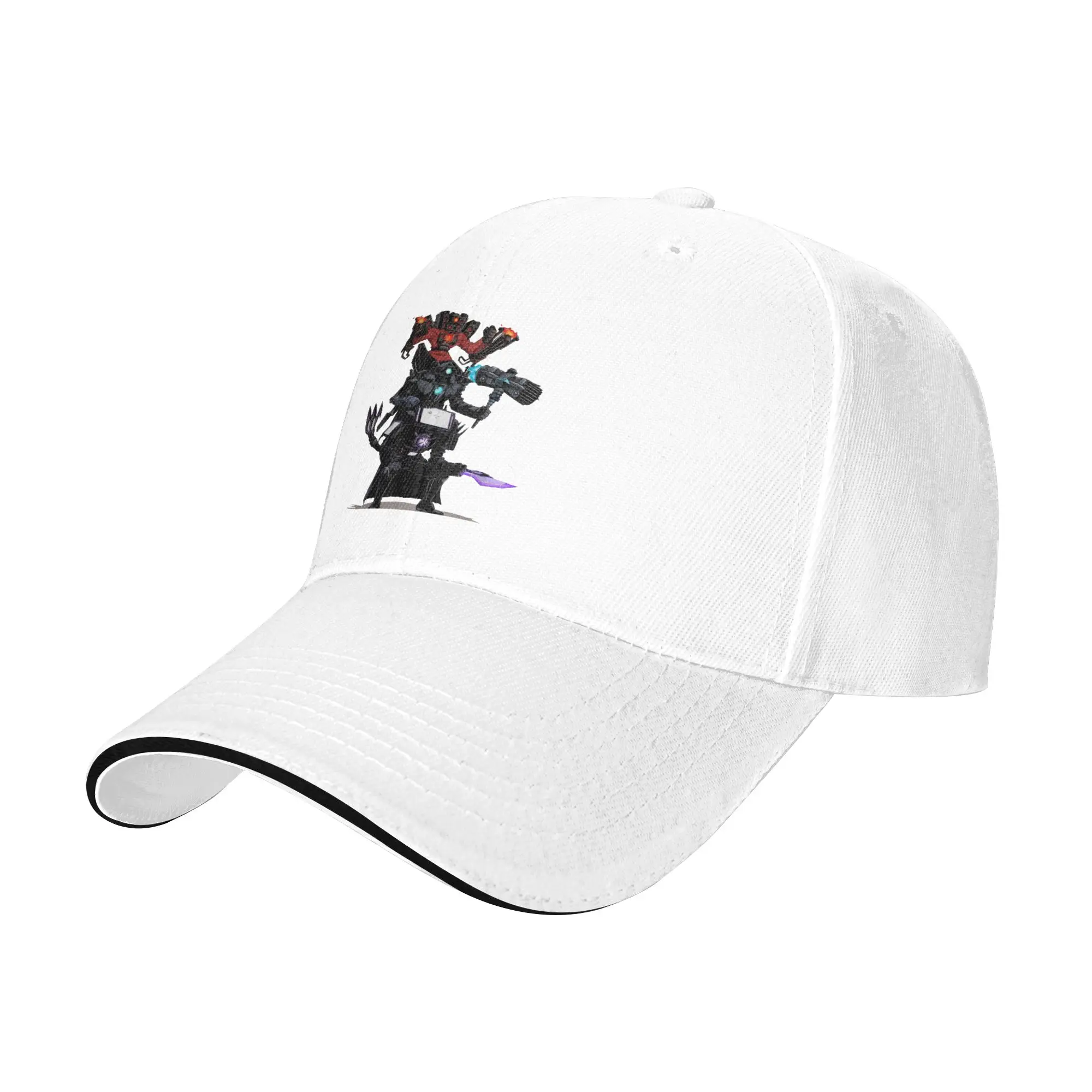 Skibidi Toilet  Baseball Cap Casual Speaker Man Camera Man TV Man Sandwich Hat Unisex Style Adjustable Dad Hat Sport