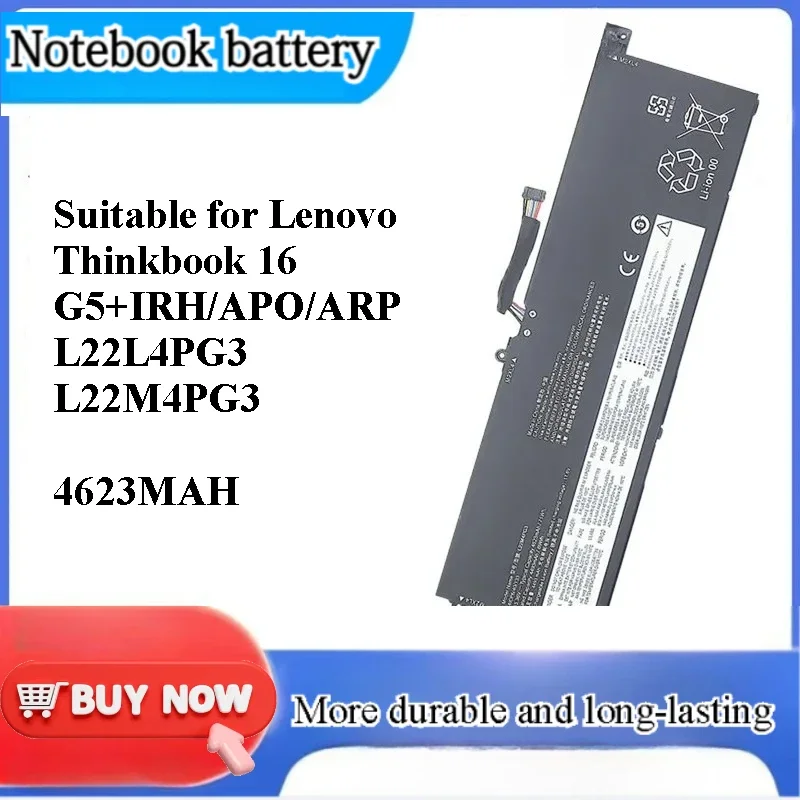 [L22L4PG3] [L22M4PG3] for Lenovo Thinkbook 16 G5 IRH APO ARP Laptop Battery Replacement Battery