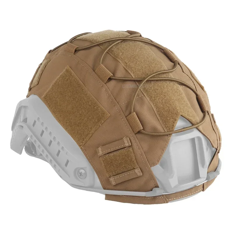 SNELLE Tactische Helmhoes Lichtgewicht Outdoor Jacht Schieten Wargame Helmen Doek Camouflage Paintball Helmhoes