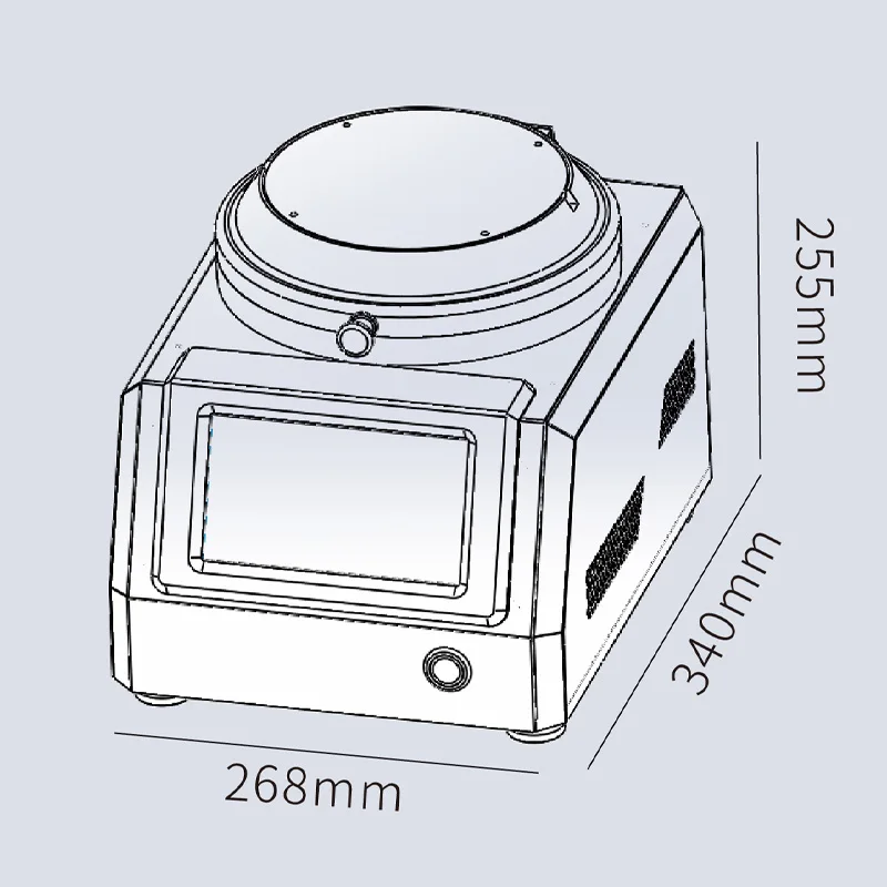 Digitale programmierbare Spin Coater-Spin-Coating-Maschine für das Labor