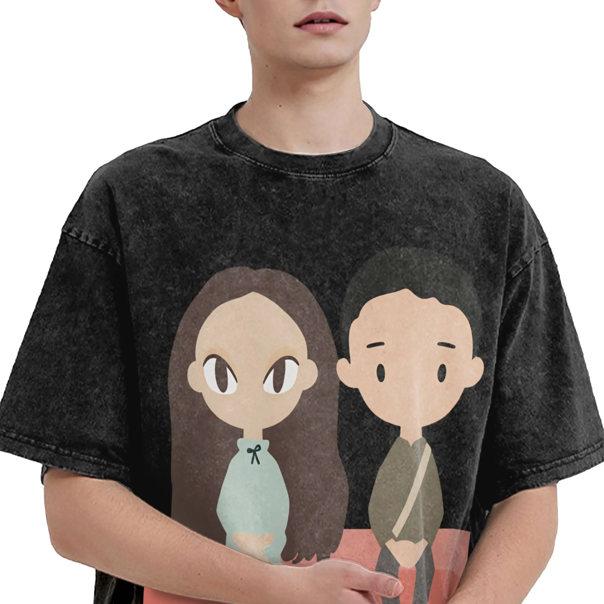It’s Okay to Not be Okay Cartoon T-Shirts Men  Amazing 100% Cotton Tee Shirt Round Neck Short Sleeve T Shirt Printing Tops