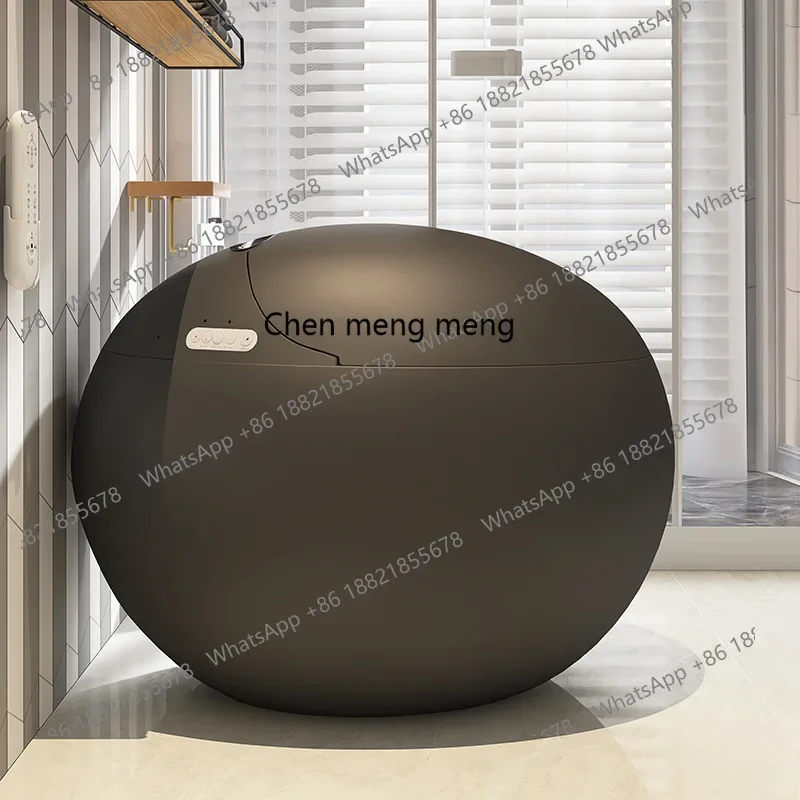 

Z189 Egg-shaped smart toilet integrated creative no water pressure limit siphon toilet F185