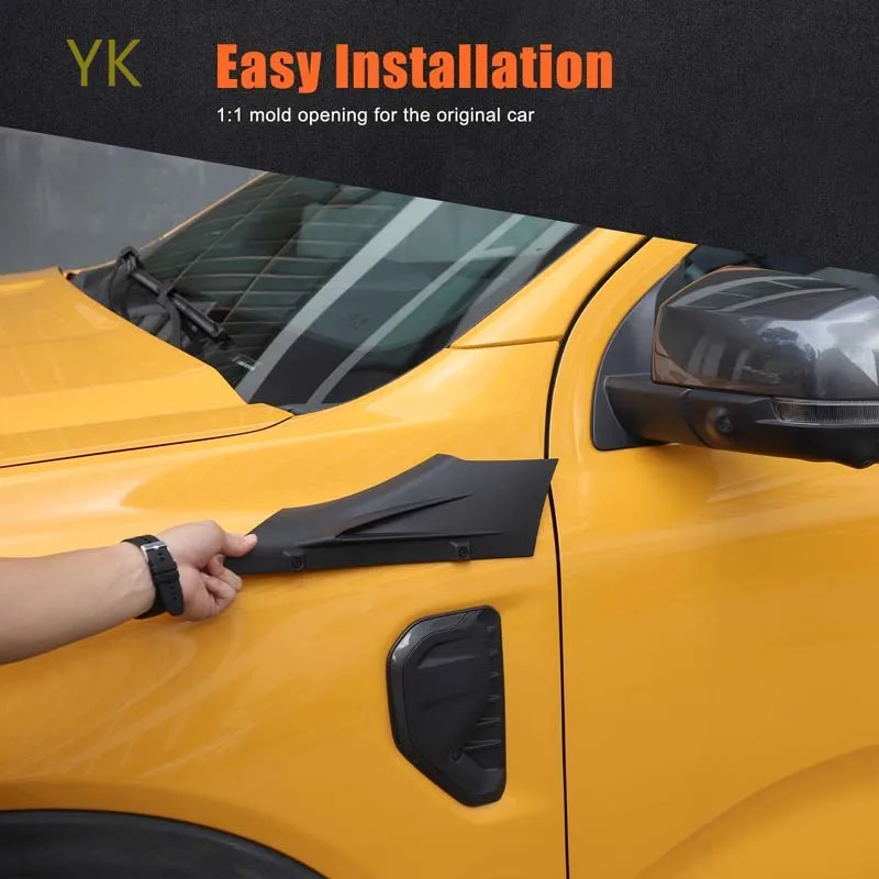 

Для Ford Ranger Ranger 2023-2025 ABS авто кузов листья панель молдинг Декор рамка крышка отделка внешняя ремонт аксессуары