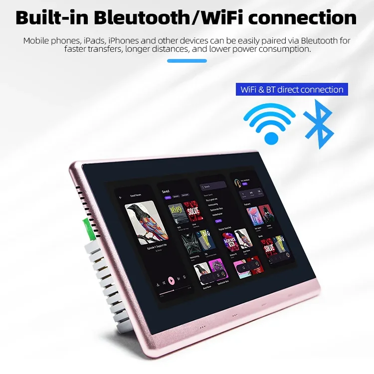 Smart Home Theater Bluetooth WiFi Amplificador de Parede, 7 \