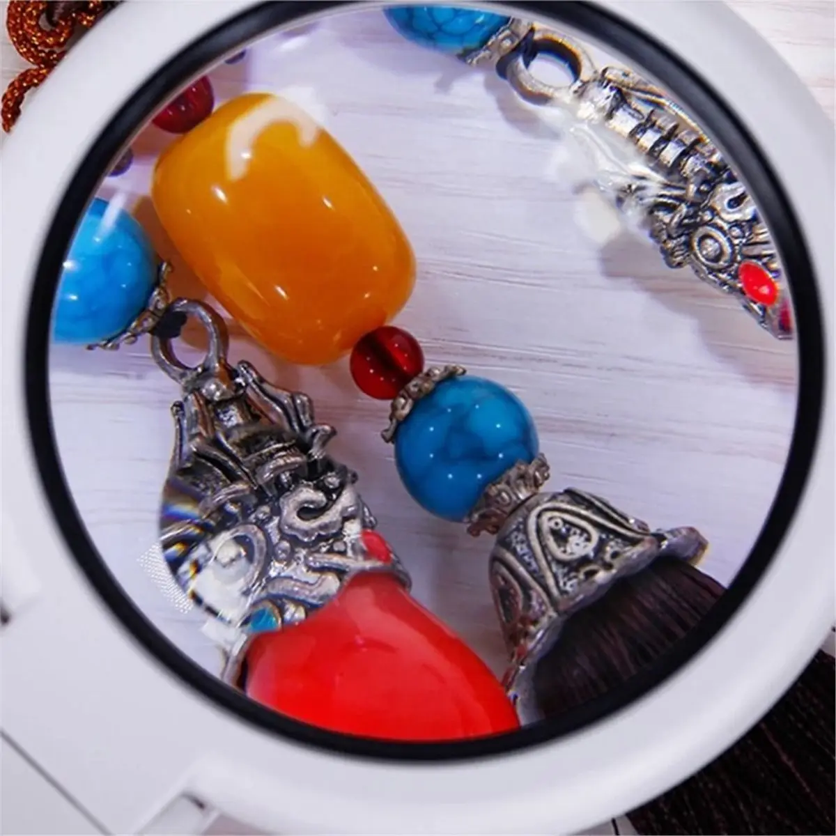 

Портативная лупа A72U с подсветкой, увеличением 11x и 5x, на подставке, со светодиодной подсветкой, складная лампа для чтения газет