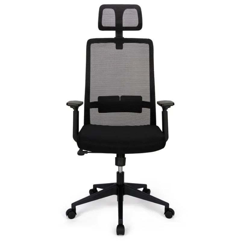 Bürostuhl mit hoher Rückenlehne und Chefmöbeln