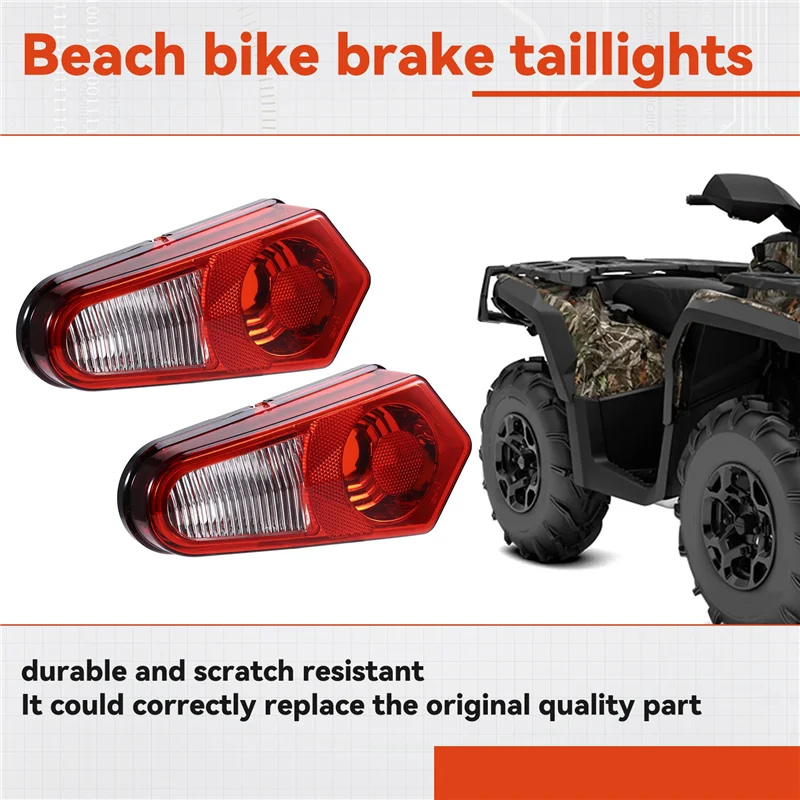 

Инновационная пара светодиодных стоп-сигналов для квадроциклов Polaris Sportsman 500-800 2005-2013 гг.