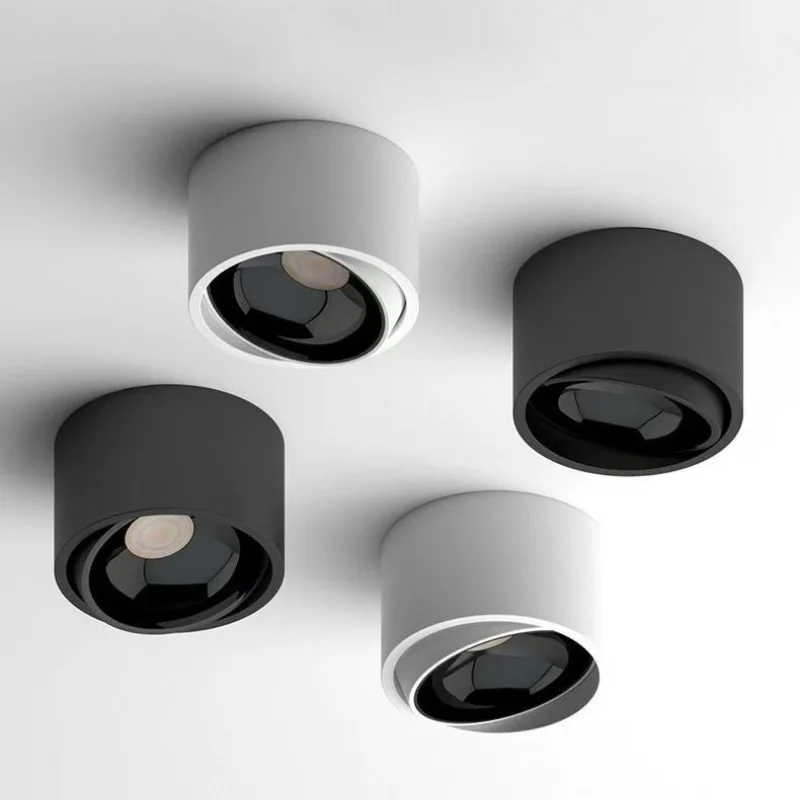 

New circular surface mounted LED ceiling light COB tube light 9W12W15W18W AC110V220V indoor lighting