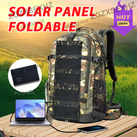 Portable USB Foldable Solar Panel, Folding Solar Panels For Travel, Mobile Phone Charging Bank Flashlight Fan Mobile Phone