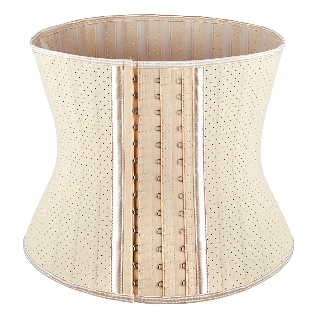 25 センチメートルウエストトレーナーニッパーボディシェイパー下着ランジェリーおなかスリムベルト産後コントロールアンダーバスト鋼骨太コルセット