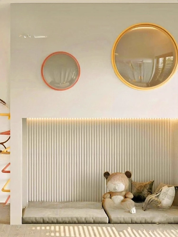 Rumah bermain anak, anak laki-laki dan perempuan naik turun tempat tidur, tempat tidur tinggi dan rendah dari kayu solid, model tangga, tempat tidur planet.