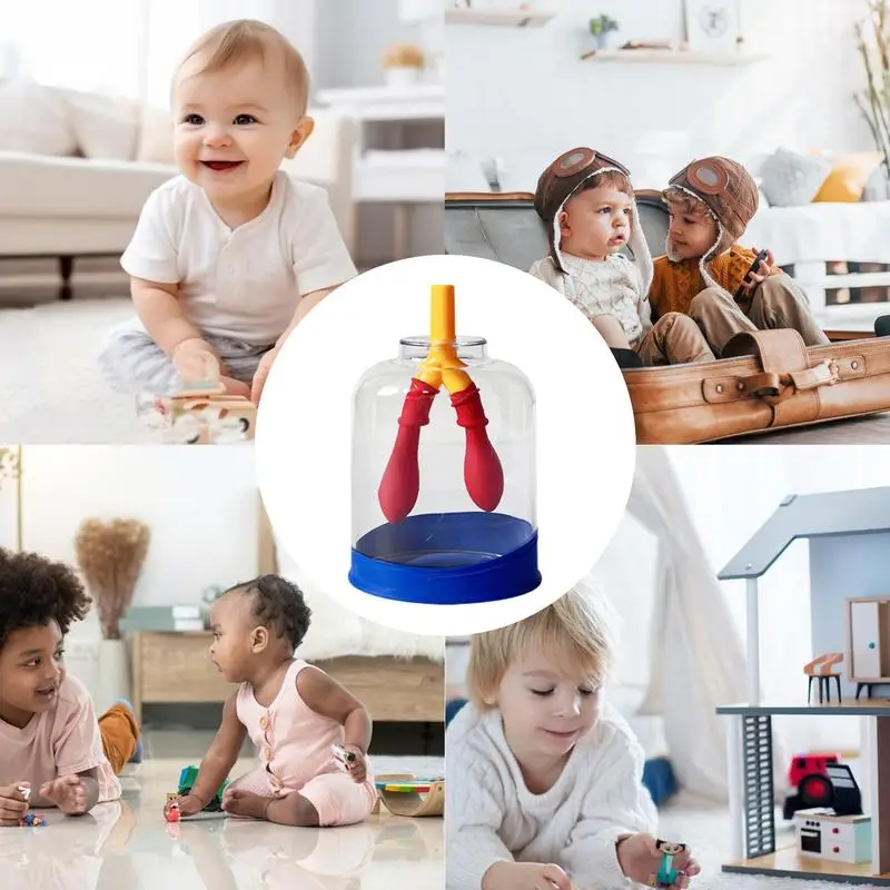 Lung Model Respiratory System Learning Aids Scratch-proof Precision Lung Breathing Learning Model for School Science Study