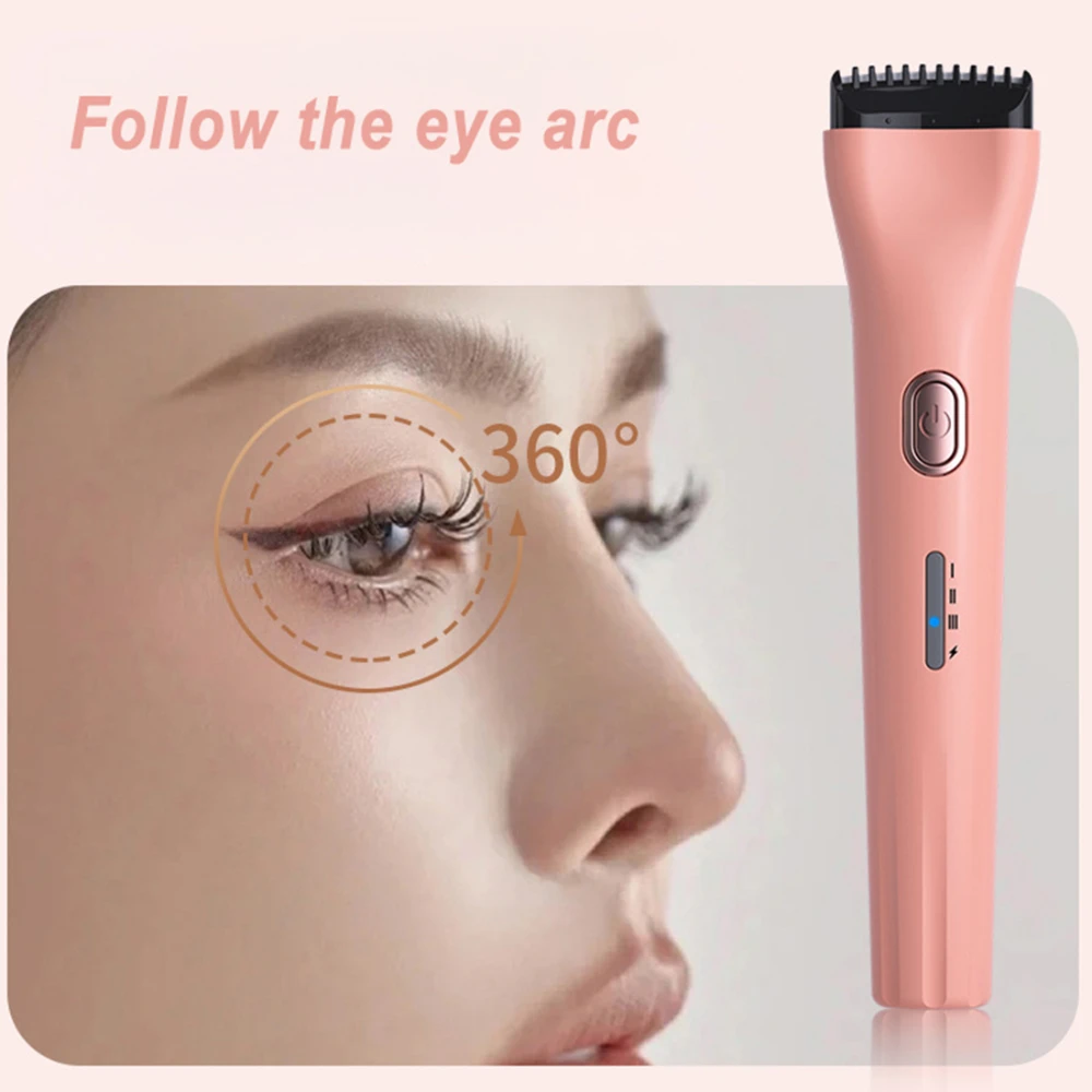 Tragbare 5D Heizung Curling Elektrische Wimpern Curler 3 Modi Dauerwelle Wimpern Curler Beheizte Wimpern Pfropfen Langlebig Make-Up-Tool