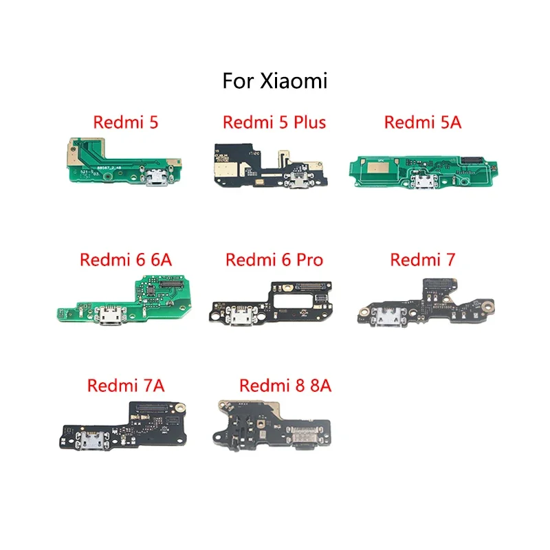 Pop USB Charge Dock Port Socket Jack Plug Connector Flex Cable For Redmi 8 8A 7 7A 6 6A 5a 5 Plus Charging Board Module
