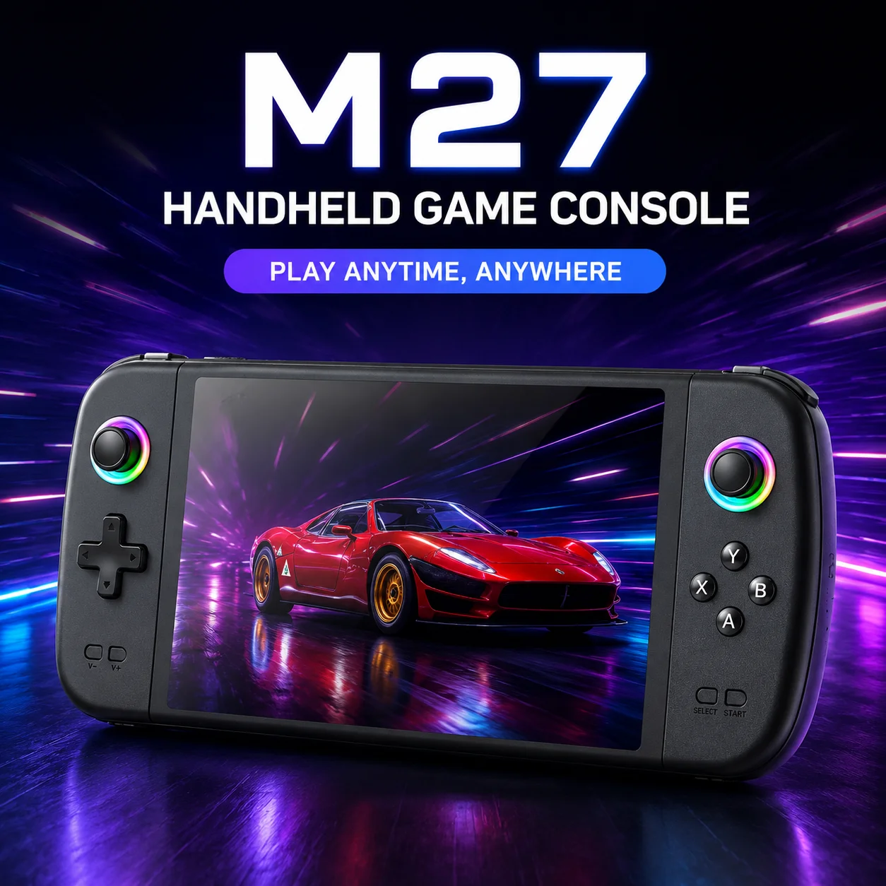 Gaming Console G90 - M27 Handheld Game Console 4000mAh RGB