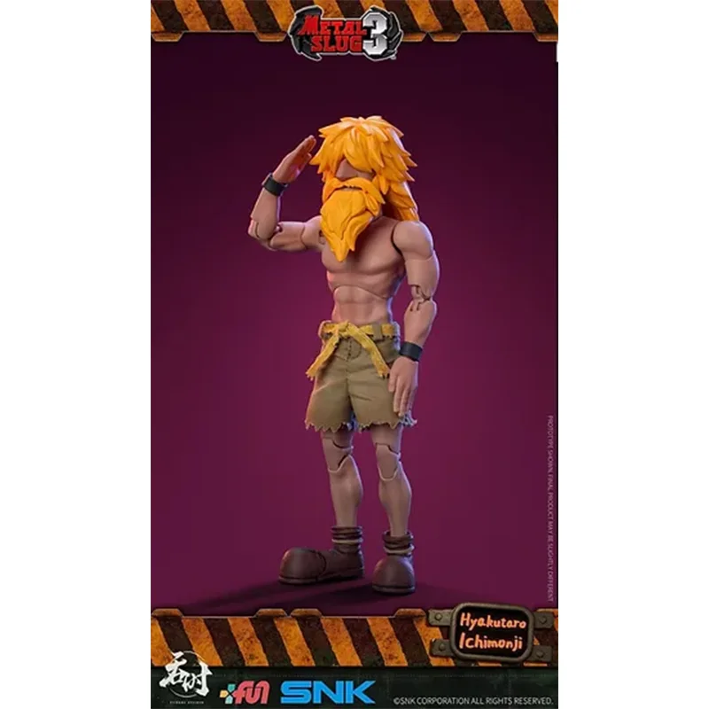 100% Original Tunshi Studio Metal Slug 3 Hyakutaro Ichimonji 1/12 Scale Figure Genuine In Stock Figure Model Toys