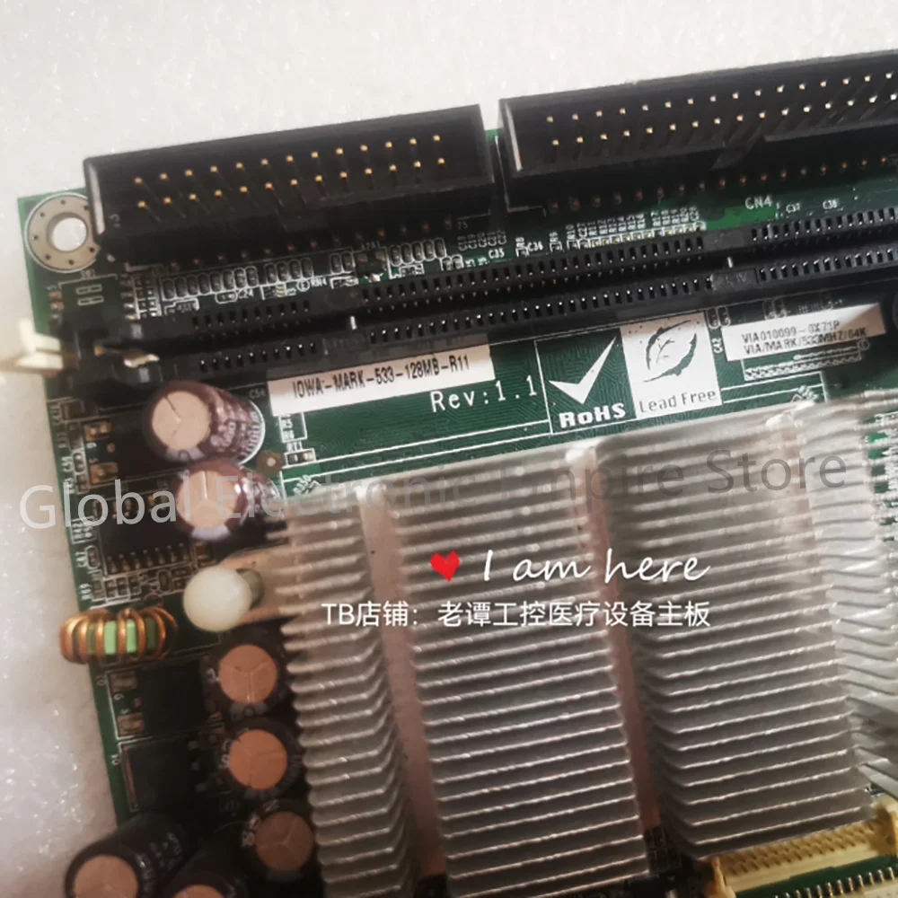 

For IEI industrial control motherboard medical motherboard IOWA-MARK-533-128MB-R11 Rev: 1.1