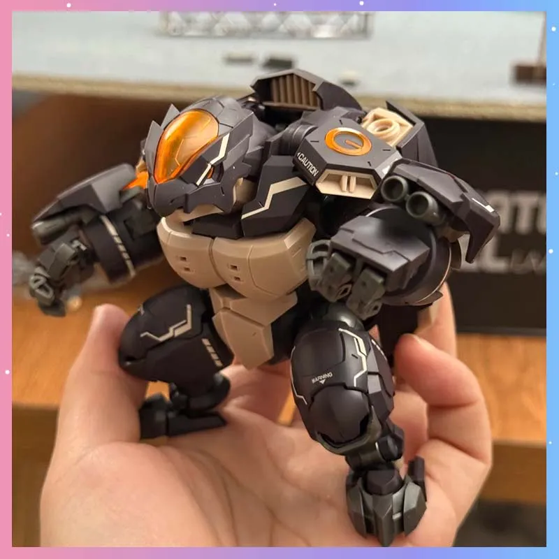 KEMO No.57 Manhunter Ground Armor Action Figure 1:24 Turtle Armord Puppet Squad Modelo de Montagem Brinquedo Decoração de Mesa e Quarto Presente