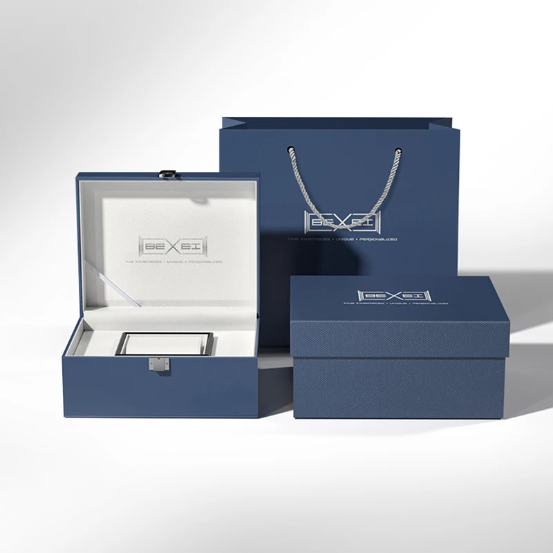 Reloj Automático Bexei para hombre luminoso de acero inoxidable 316L calendario mecánico zafiro reloj de lujo para hombre resistente al agua luminoso 9255