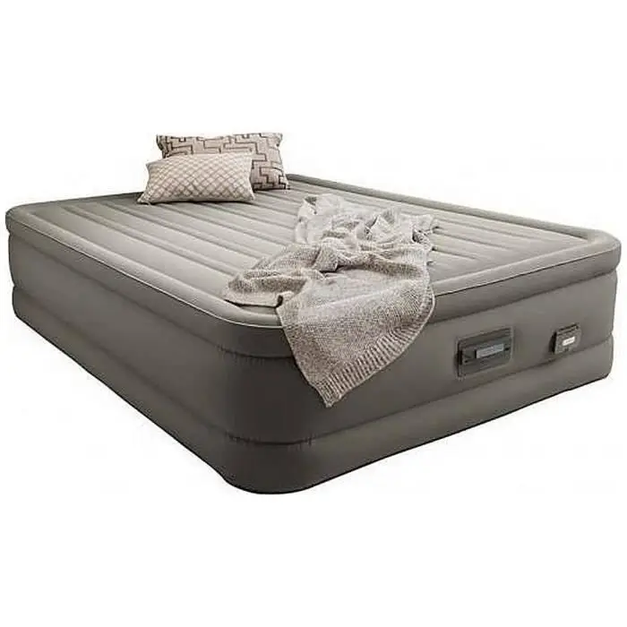 Hot Sale 64770 Air Bed Mattress With Fiber-tech Technology With Built In Electric Pump 1.52m*2.03m*46cm