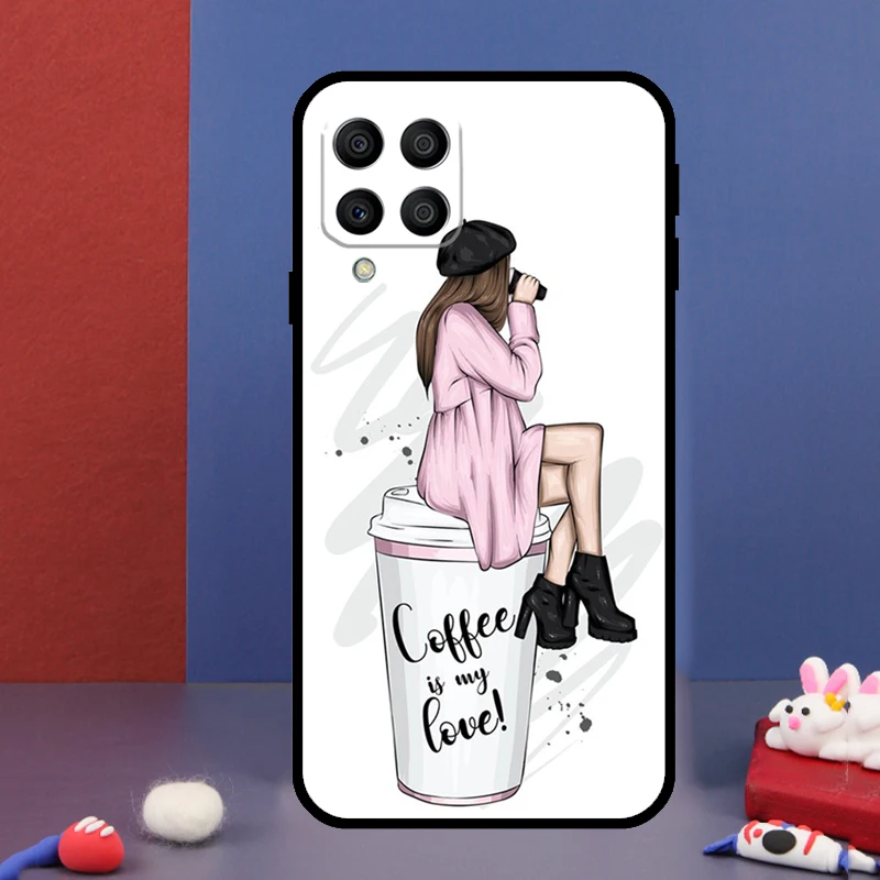 حسنًا ولكن القهوة الأولى لسامسونج غالاكسي M33 M13 M23 M53 M15 M55 M31 M51 M14 M34 M54 M20 M30s M32 M52 جراب هاتف #6