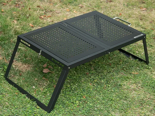 

CHANGE MOORE Outdoor Portable Camping Folding Table Ultra Lightweight Full Mesh Design for Picnic/Hiking Fits in Backpack 3.45kg