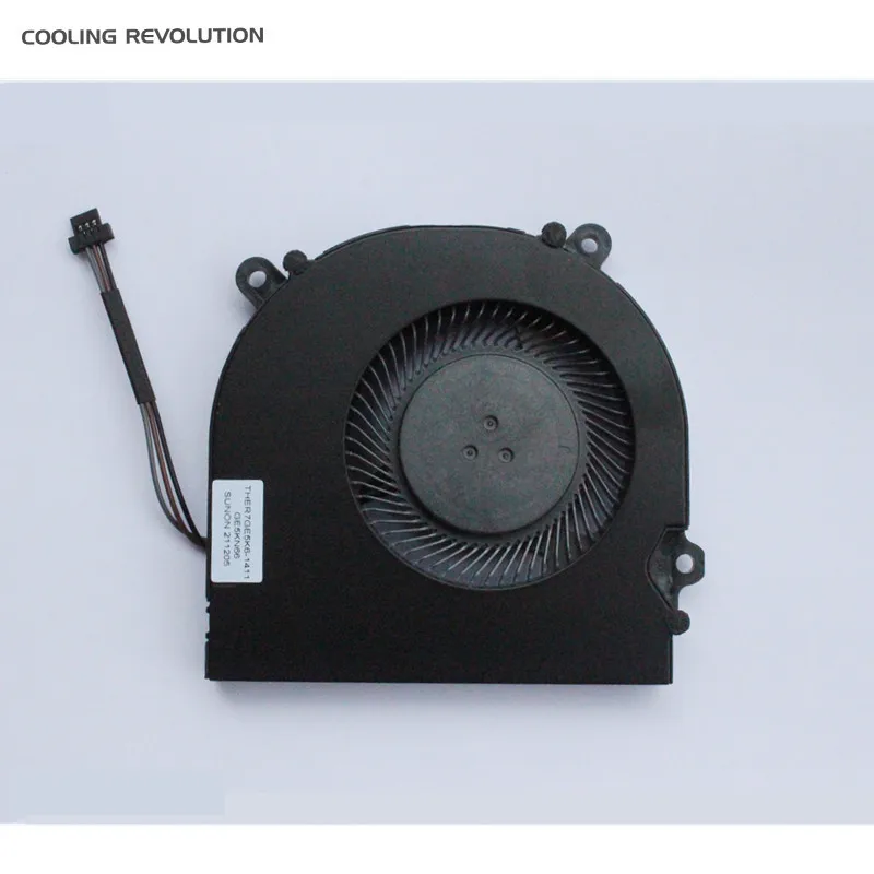 

New Original Laptop CPU Cooling Fan For Gaming EG75070S1-C390-G99 DC5V 2.25W THER7GE5K6-1441 GE5KN66 3pin