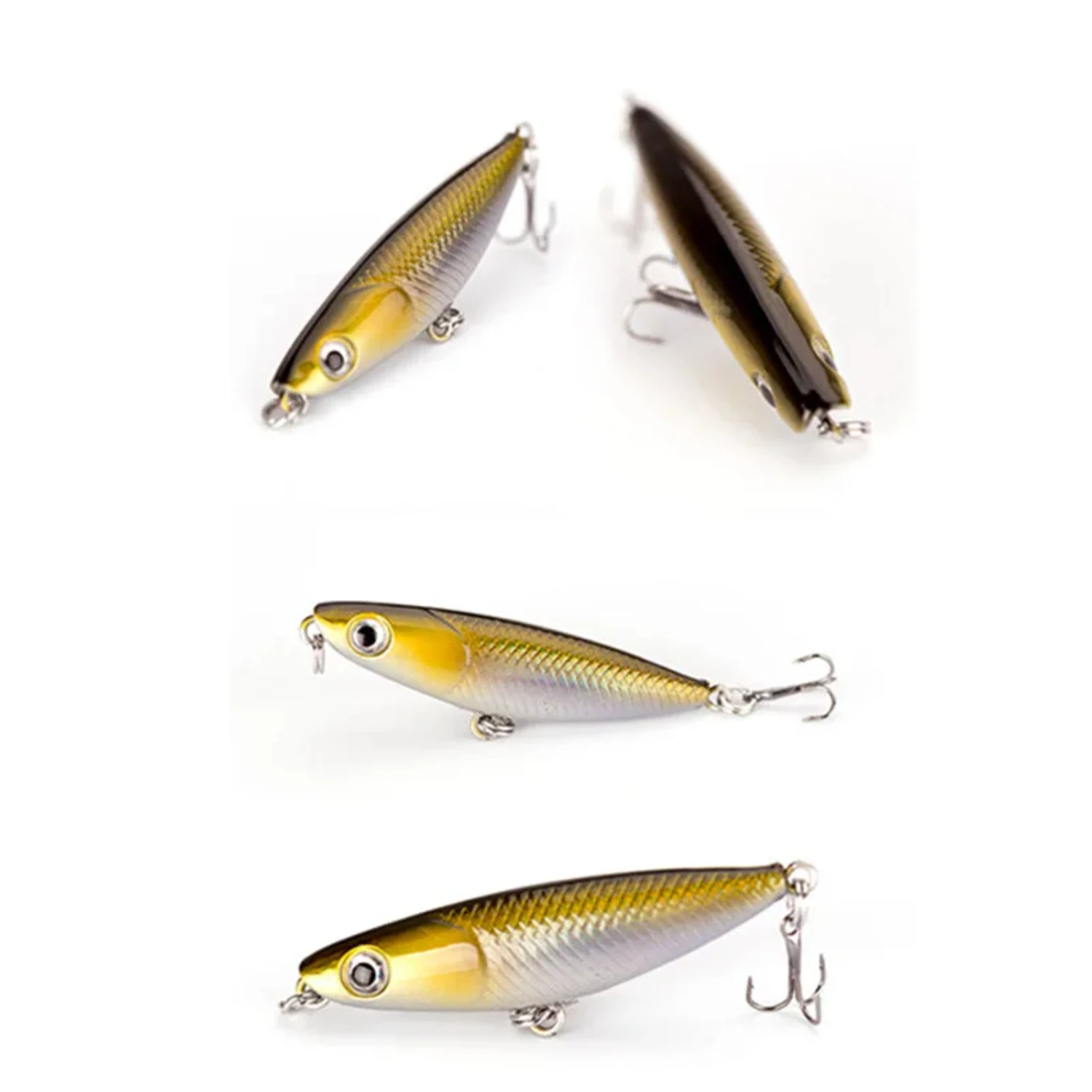 

Lightweight yet High Performance 45mm Topwater Pencil Fishing Lure - Durable Premium Saltwater Plastic Walker Tackle for Walk Th