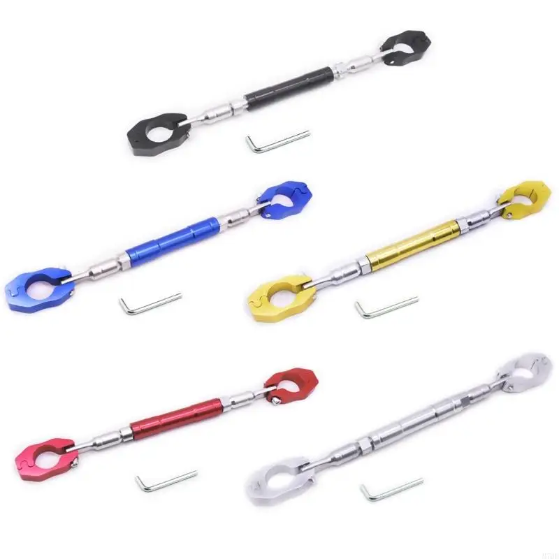 

M76E Adjustable Motorbike Handlebar Adjustable Crossbar Bar Handle Grip Aluminum Alloy for Enhanced Stability Control