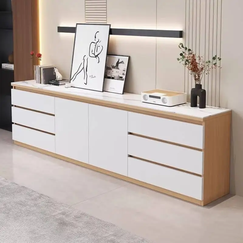 

European Design Tv Cabinet Shelves Minimalist Designer Nordic Tv Stand Apartments Entertainment Muebles Para Hogar Furniture
