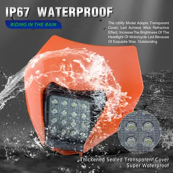 10 最佳銷售 越野摩托車前燈 - №9